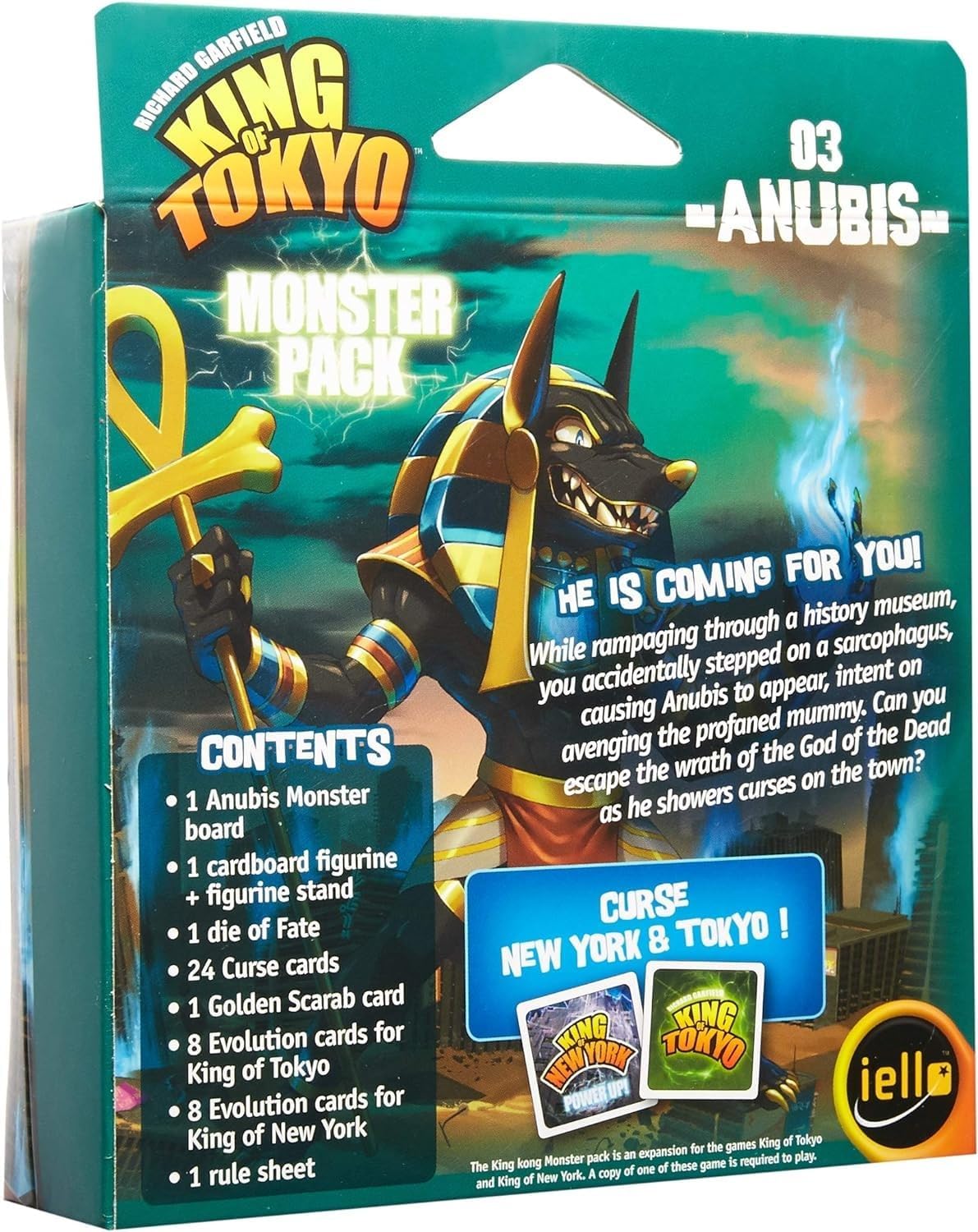 King of Tokyo: Anubis Monster Pack - Image 2