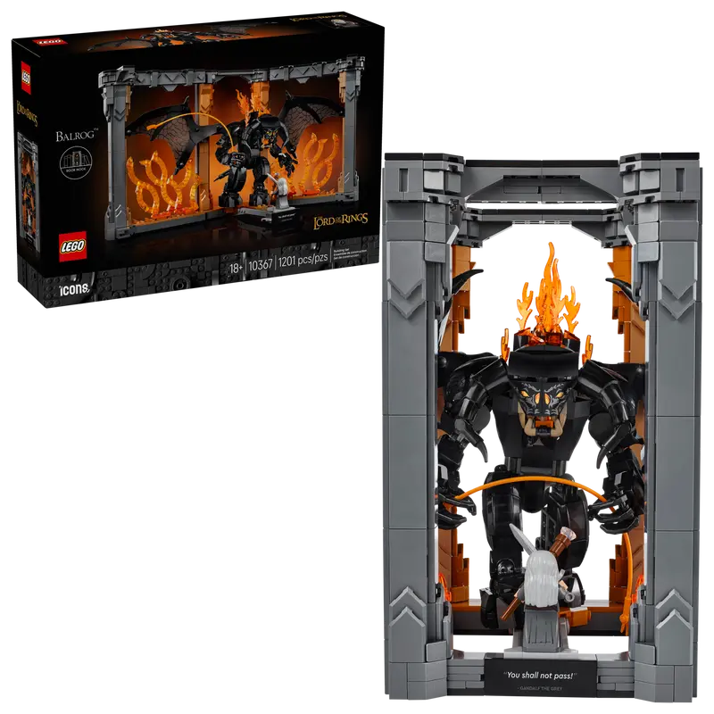 Lego: Lord of the Rings - Balrog Book Nook - Image 2