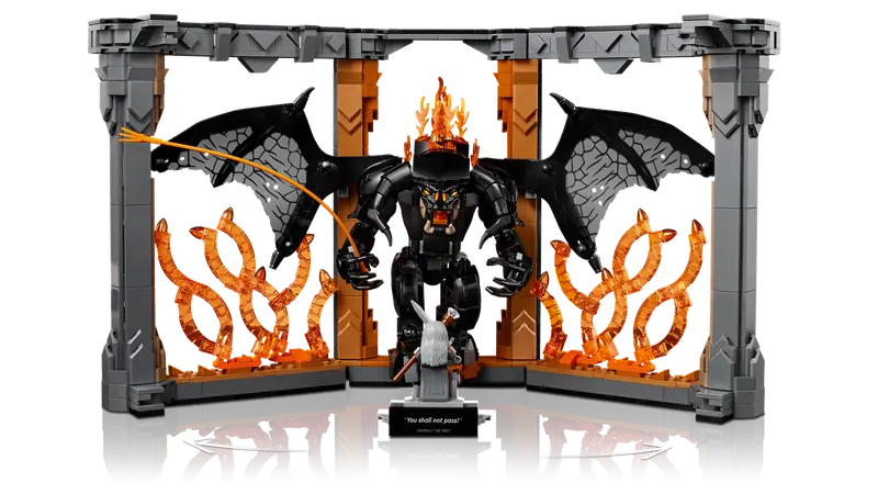 Lego: Lord of the Rings - Balrog Book Nook - Image 3