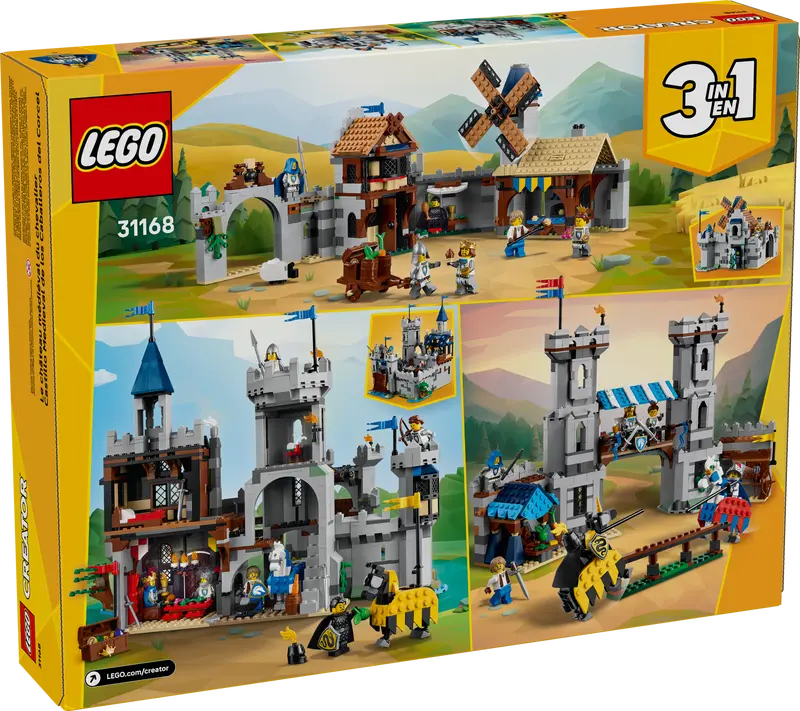 Lego: Creator - Medieval Horse Knight Castle (31168) - Image 8