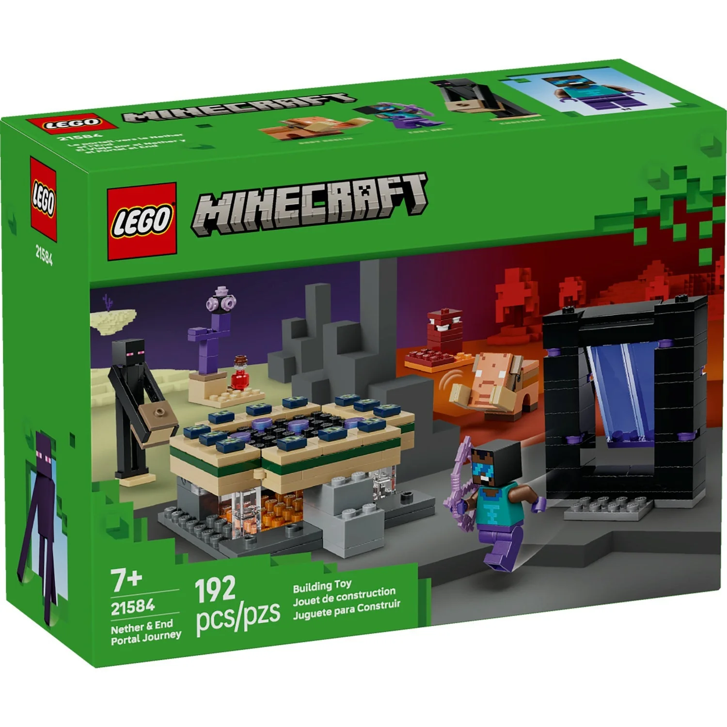 Lego: Minecraft - Nether & End Portal Journey - Image 2