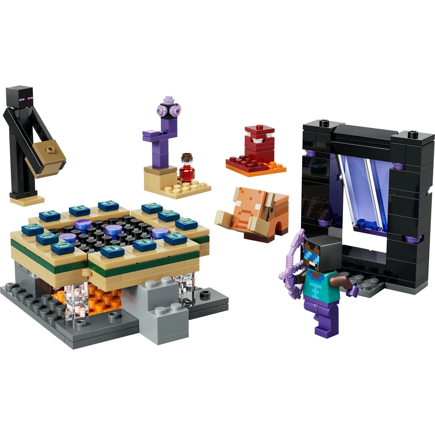 Lego: Minecraft - Nether & End Portal Journey - Image 3