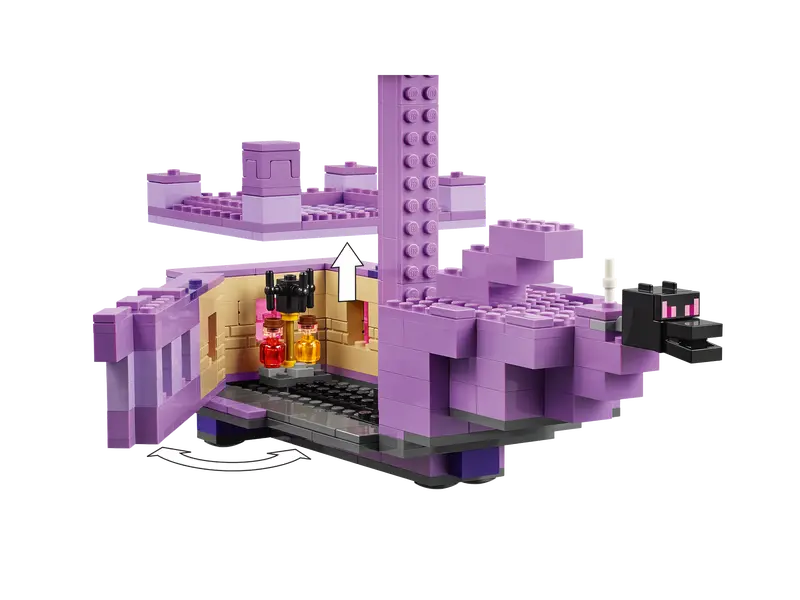 Lego: Minecraft - The Ender Dragon and End Ship - Image 3
