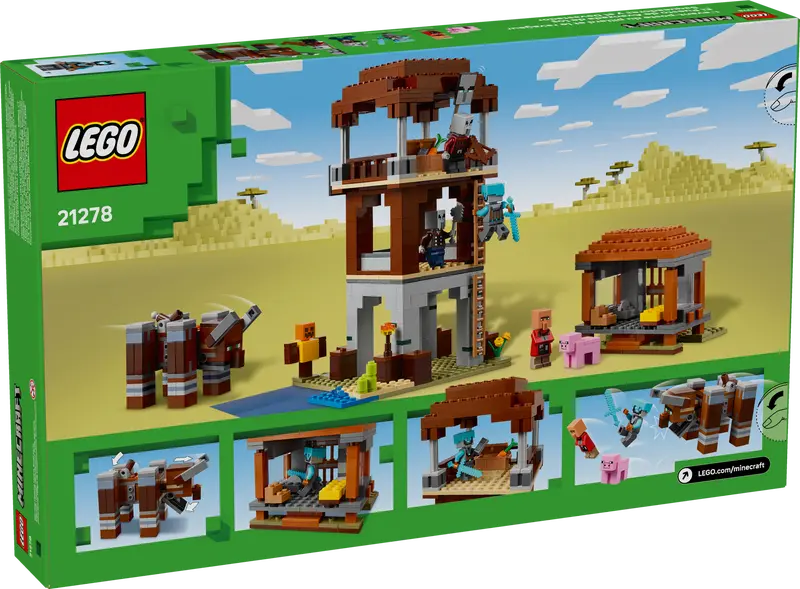 Lego: Minecraft - The Pillager Outpost and Ravager - Image 4