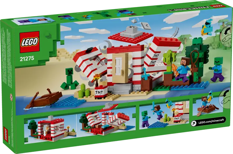 Lego: Minecraft - The TNT Jungle House - Image 4