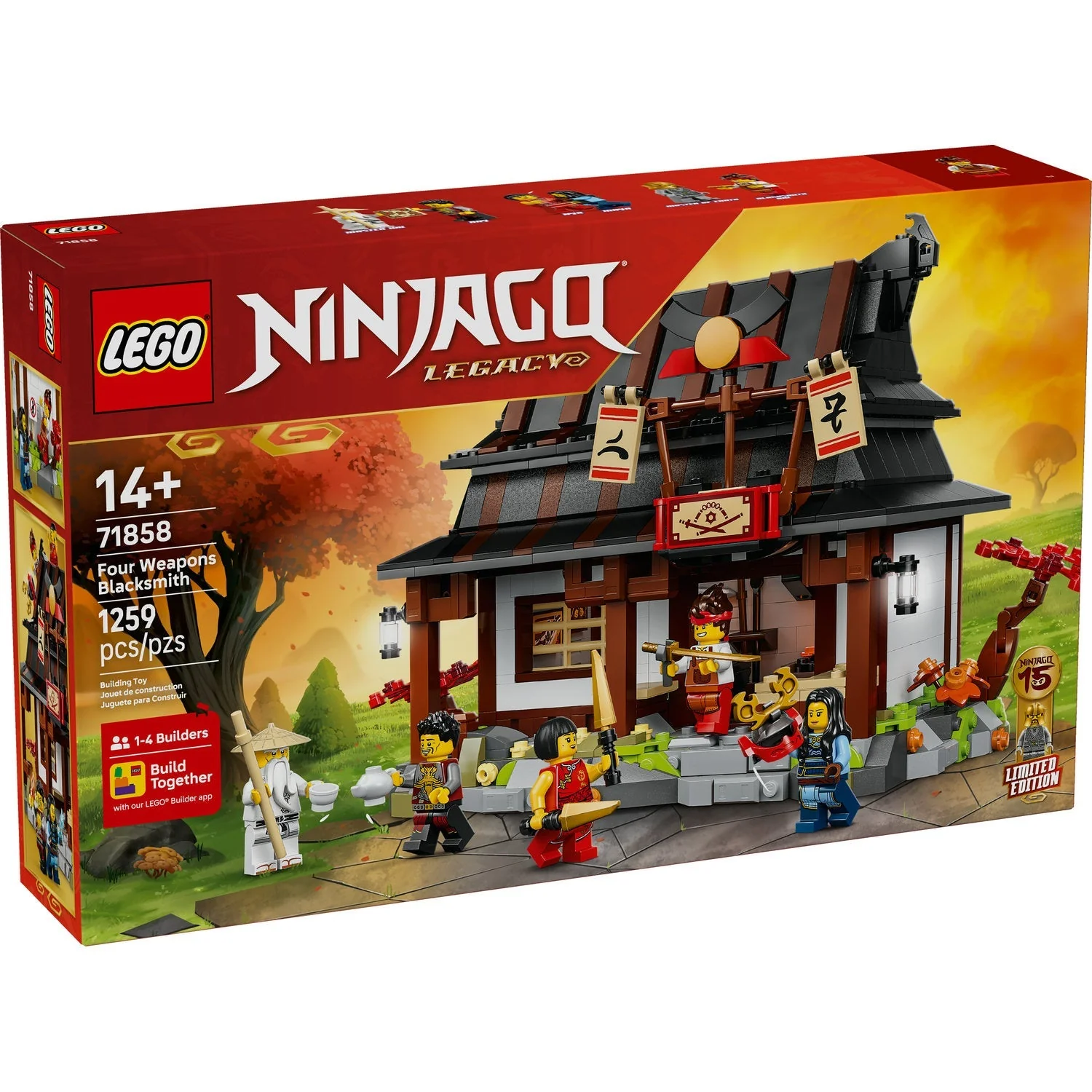 Lego: Ninjago - Four Weapons Blacksmith 15th Anniversary - Image 2