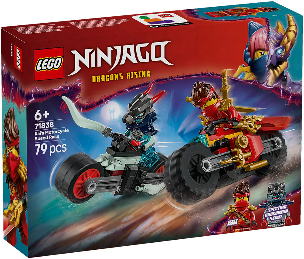 Lego: Ninjago - Kai's Motorcycle Speed Race