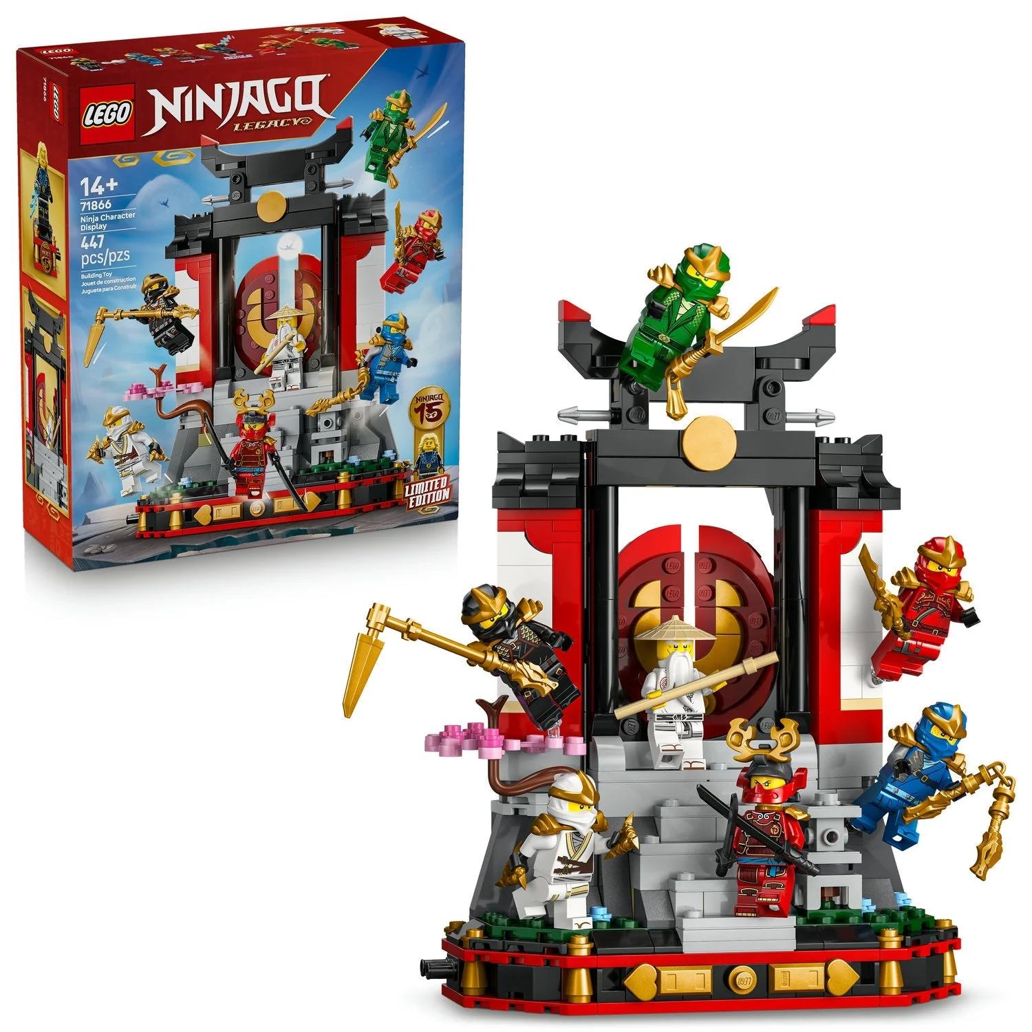Lego: Ninjago - Ninja Character Display 15th Anniversary