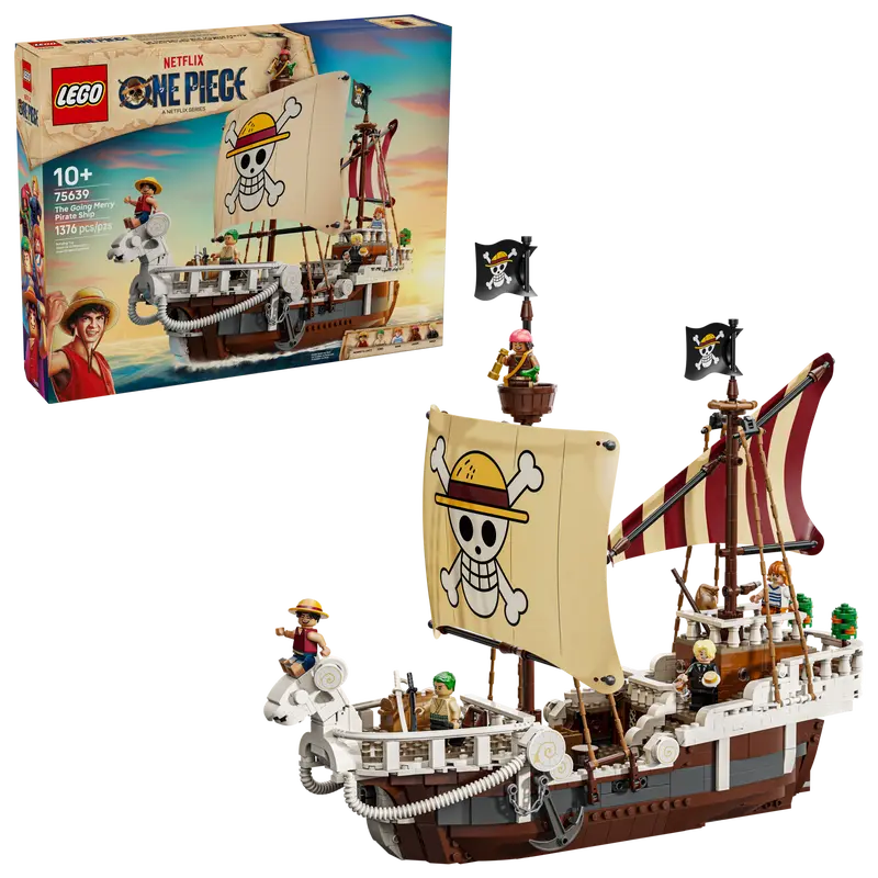 Lego: One Piece - The Going Merry Pirate Ship - Image 2
