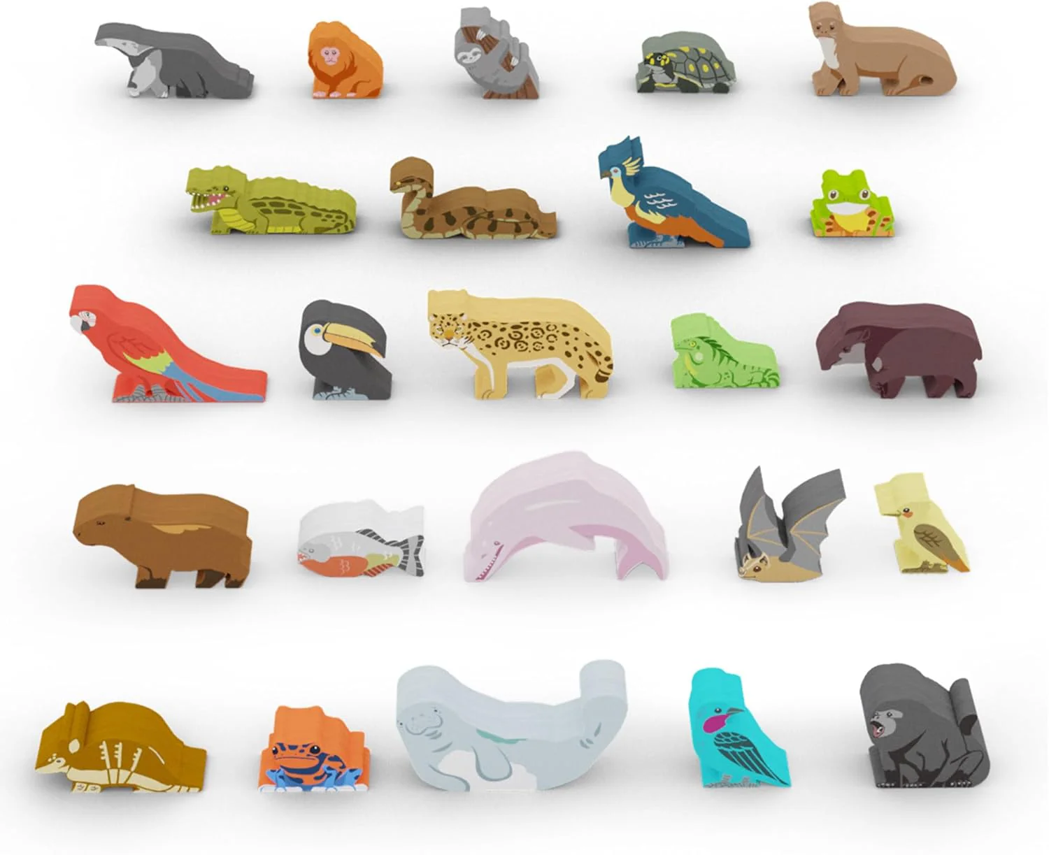 Life Of The Amazonia: Meeple Set - Image 2