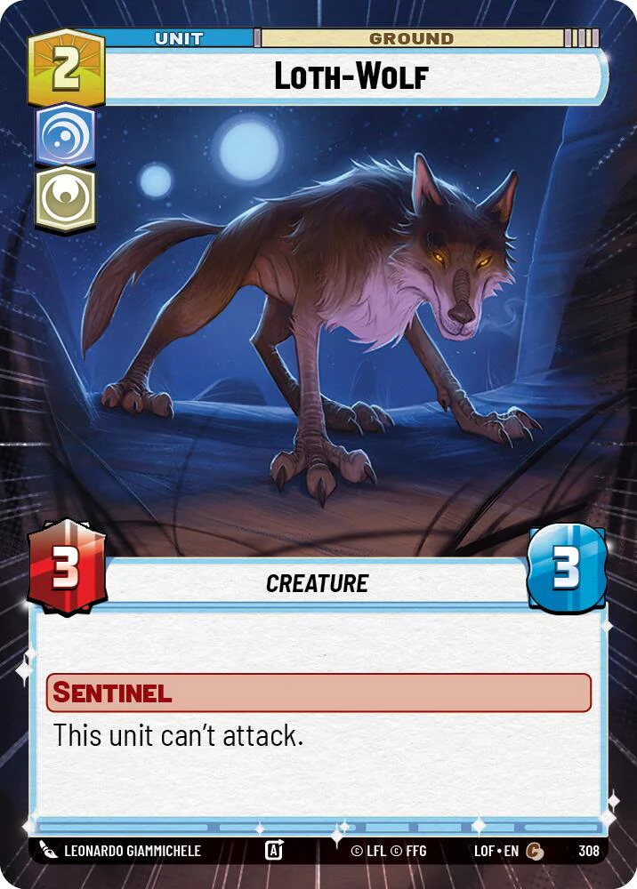 Loth-Wolf (308) (Hyperspace) (308) [Legends of the Force]