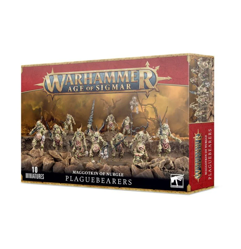 Warhammer Age of Sigmar: Maggotkin Of Nurgle - Plaguebearers