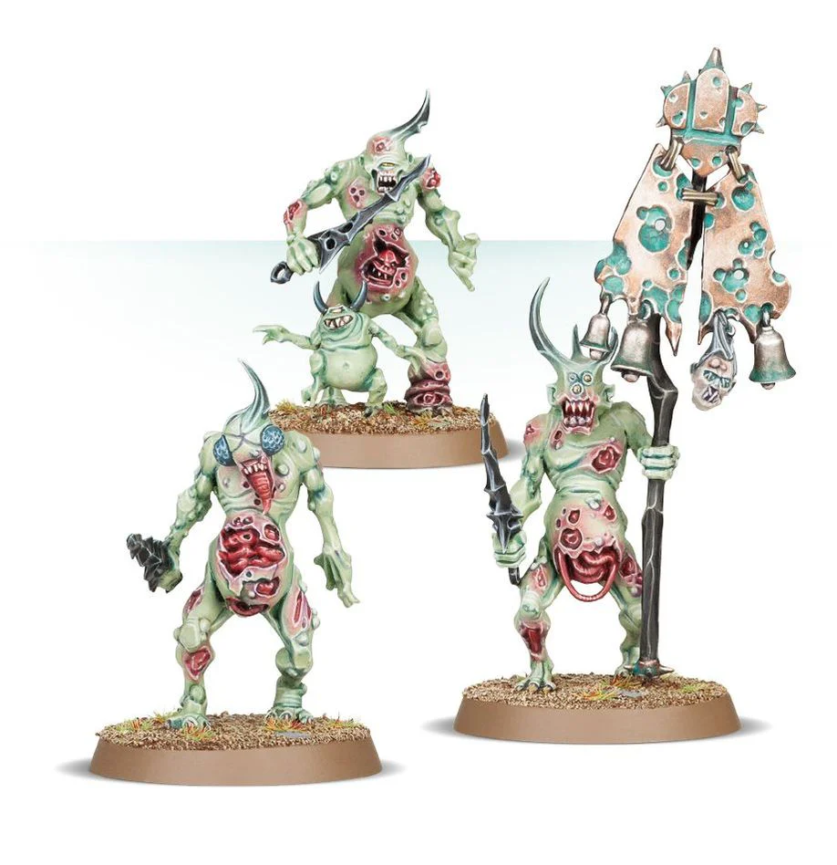 Warhammer Age of Sigmar: Maggotkin Of Nurgle - Plaguebearers - Image 5