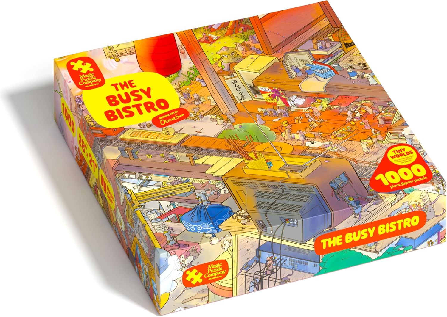 Magic Puzzle Company: The Busy Bistro - 1000 Piece Jigsaw Puzzle