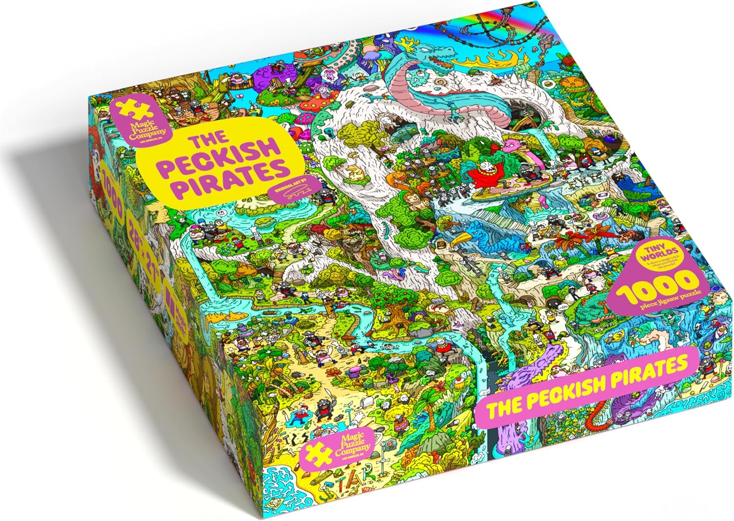 Magic Puzzle Company: The Peckish Pirates - 1000 Piece Jigsaw Puzzle
