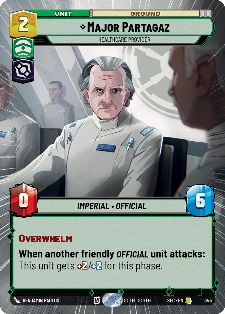 Major Partagaz - Healthcare Provider (Hyperspace) (345) (345) [Secrets of Power]