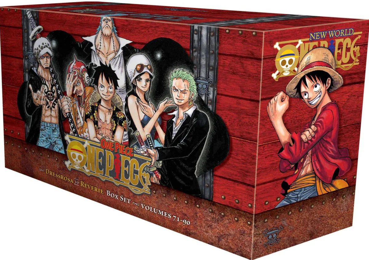 Manga: One Piece - Box Set 4 - Dressrosa to Reverie (Volumes 71-90)