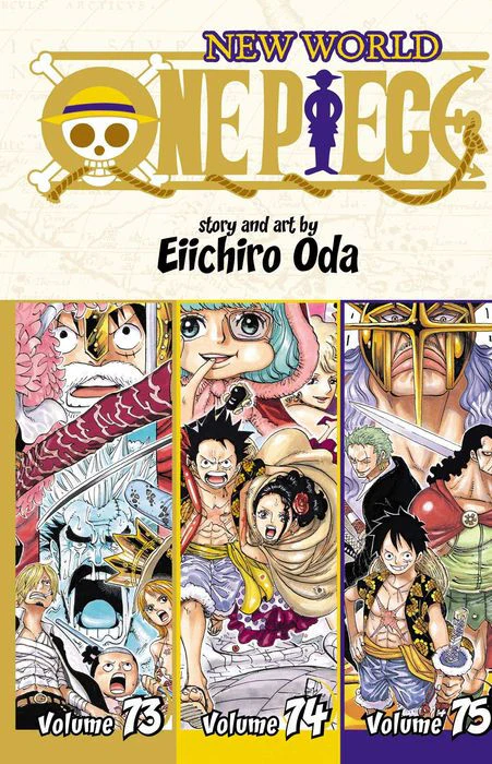 Manga: One Piece - Omnibus Edition Volume 25 (Vols. 73-74-75)