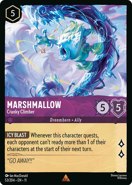 Marshmallow - Cranky Climber (53/204) [Winterspell]