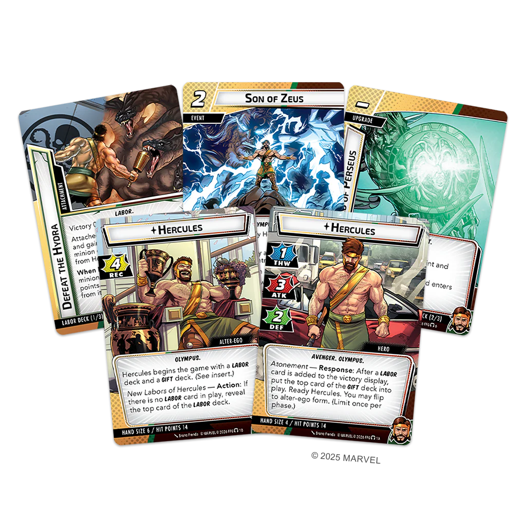 Marvel Champions: The Card Game - Hercules Hero Pack - Image 3