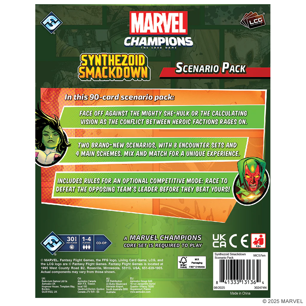 Marvel Champions: The Card Game - Synthezoid Smackdown Scenario Pack - Image 2