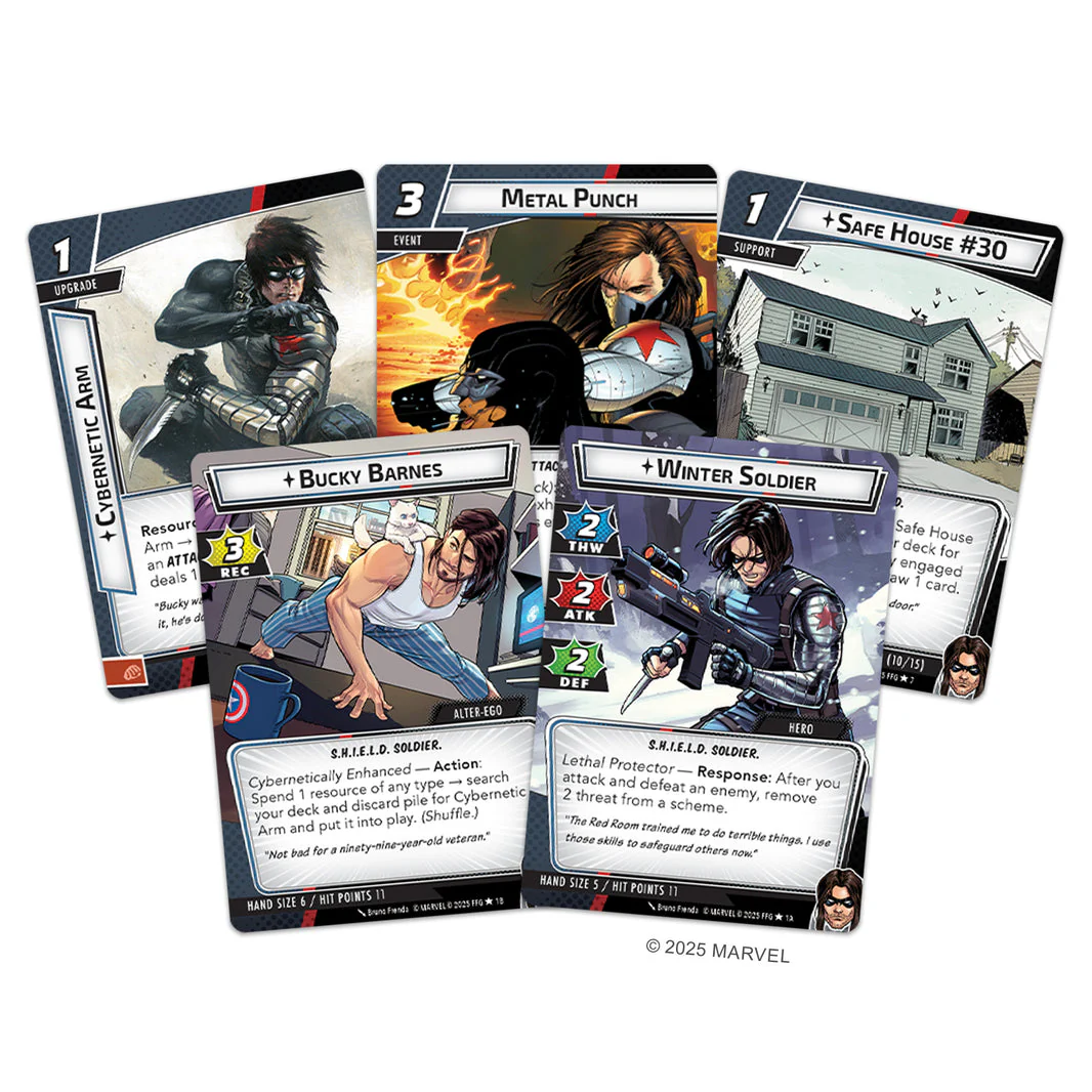 Marvel Champions: The Card Game - Winter Soldier Hero Pack - Image 3