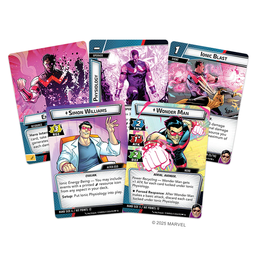 Marvel Champions: The Card Game - Wonder Man Hero Pack - Image 3