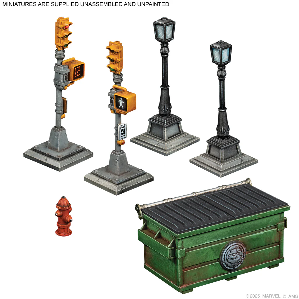 Marvel Crisis Protocol: NYC City Block - Terrain Pack - Image 4