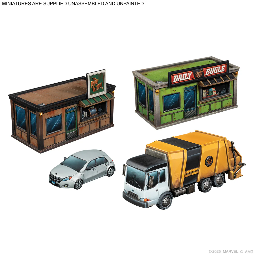 Marvel Crisis Protocol: NYC City Block - Terrain Pack - Image 5