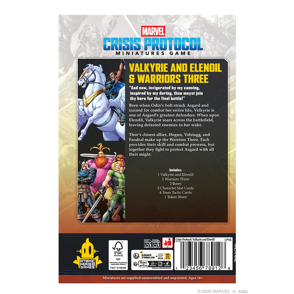 Marvel: Crisis Protocol – Valkyrie on Elendil & Warriors Three - Image 2