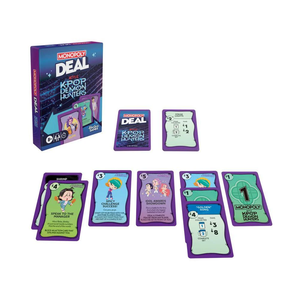 Monopoly Deal: KPop Demon Hunters - Card Game - Image 3