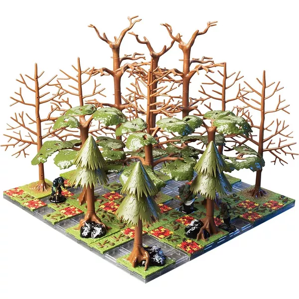 Monster Adventure Terrain: Painted Forest Tree Set (91pc) - Image 3