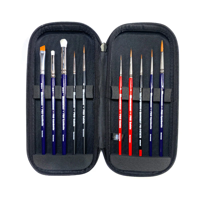 Monument Hobbies: Hobby Brush Vault - Black - Image 3