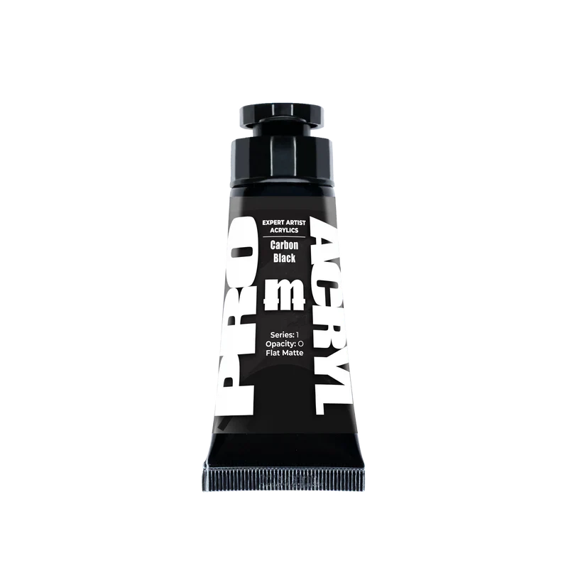 Monument Hobbies: Pro Acryl Expert Artist Acrylics - Carbon Black