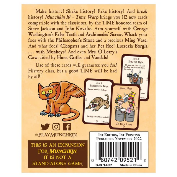 Munchkin 10: Time Warp - Image 2