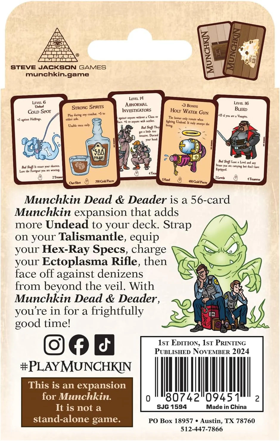 Munchkin: Dead & Deader - Image 2