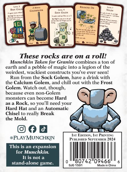 Munchkin: Taken for Granite - Image 3