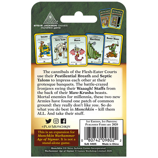Munchkin Warhammer Age of Sigmar - Death And Destruction - Image 2