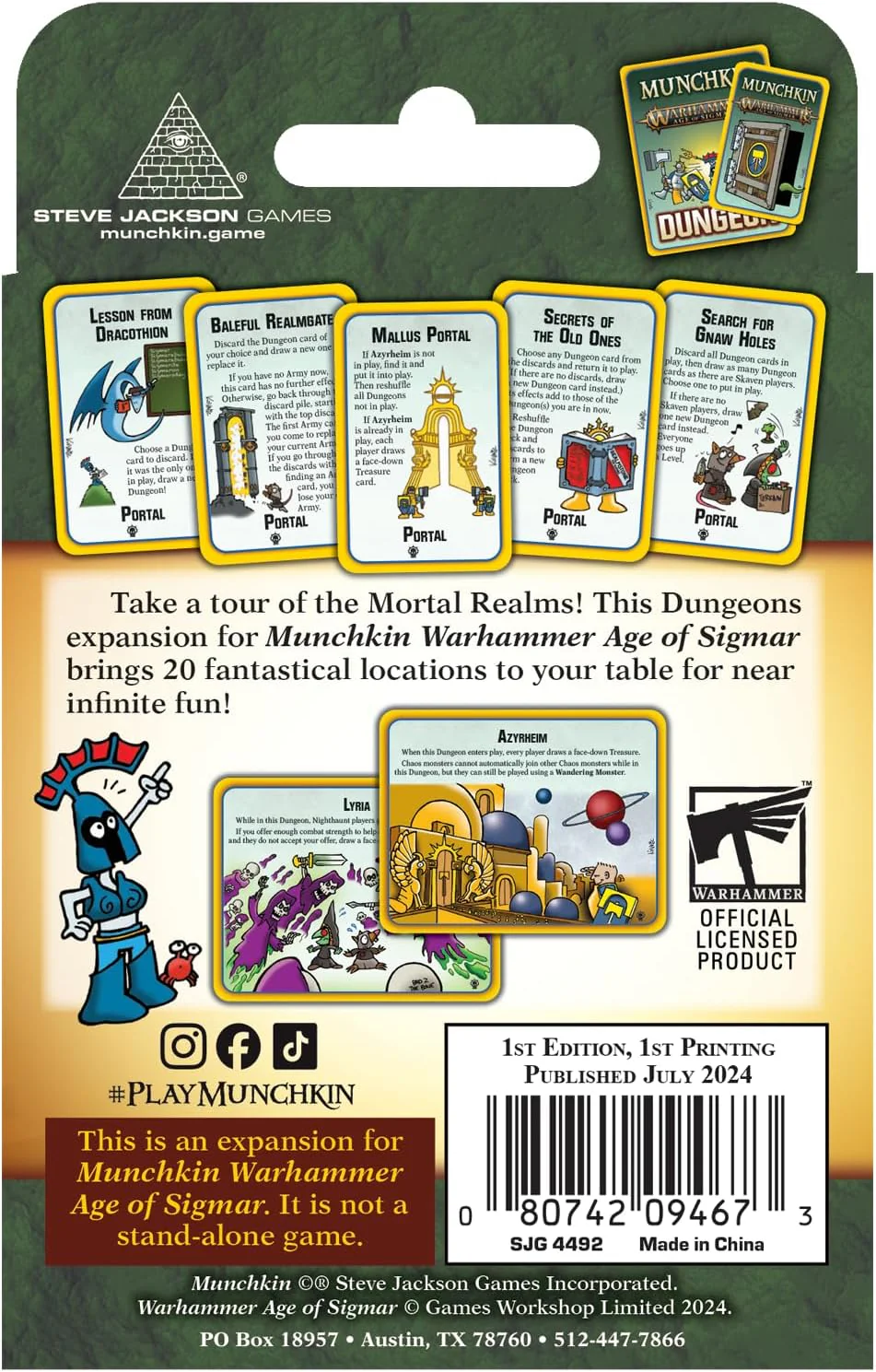 Munchkin Warhammer Age of Sigmar: Dire Domains - Image 2