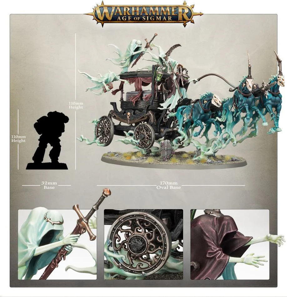 Warhammer Age of Sigmar: Nighthaunt - Black Coach - Image 4