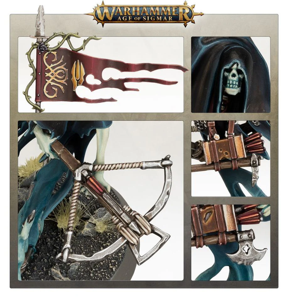 Warhammer Age of Sigmar: Nighthaunt - Craventhrone Guard - Image 6