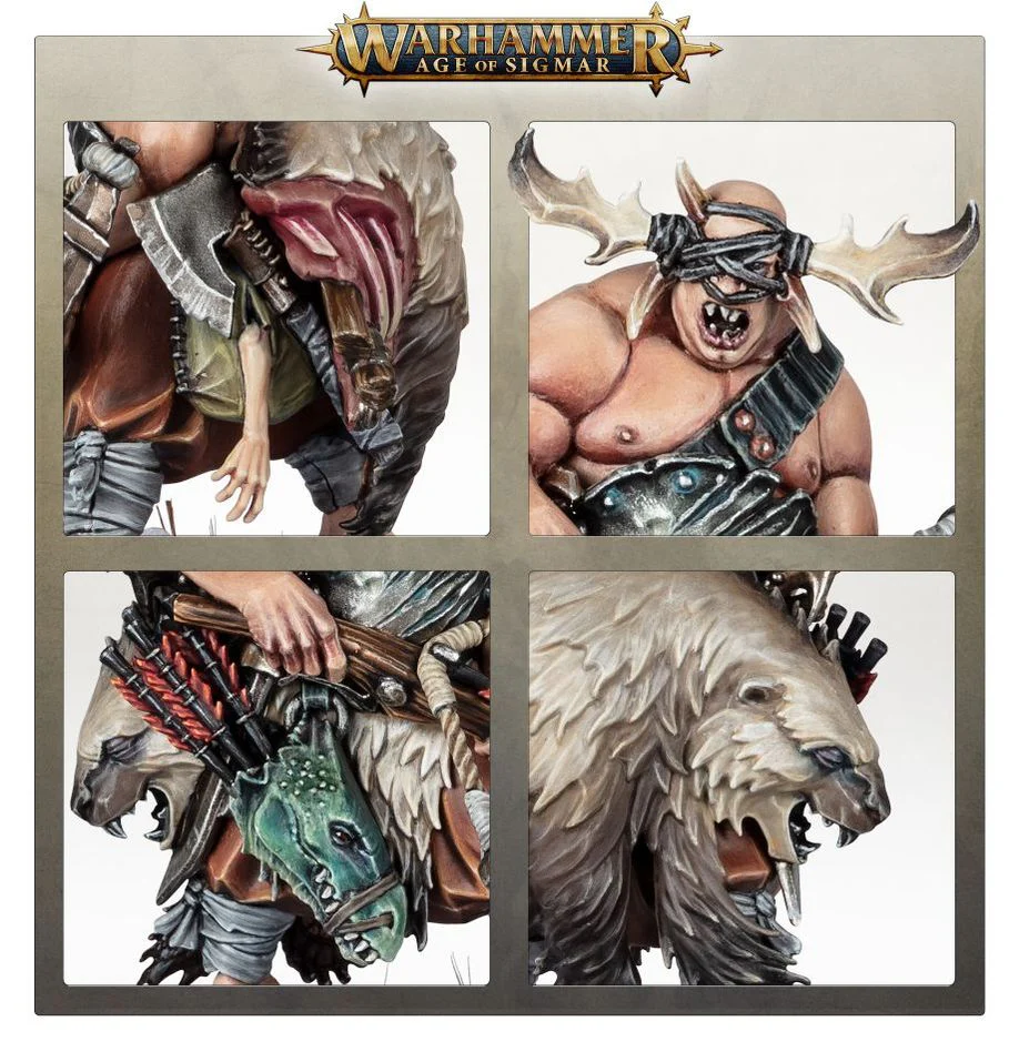 Warhammer Age of Sigmar: Ogor Mawtribes - Bloodpelt Hunter - Image 3