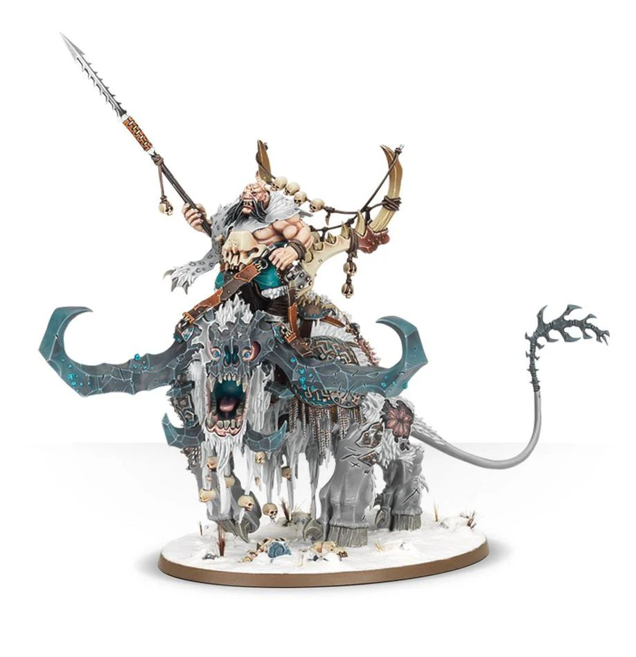 Warhammer Age of Sigmar: Ogor Mawtribes - Frostlord On Stonehorn - Image 2