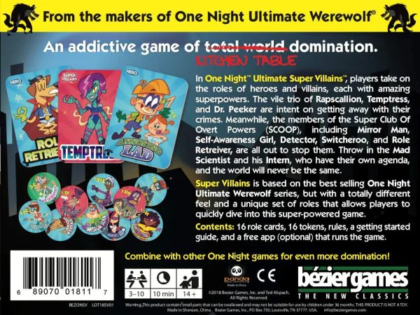 One Night Ultimate Super Villains - Image 2