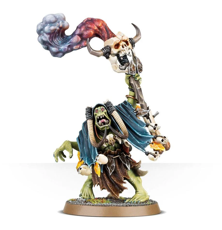 Warhammer Age of Sigmar: Orruk Warclans - Orruk Weirdnob Shaman - Image 2
