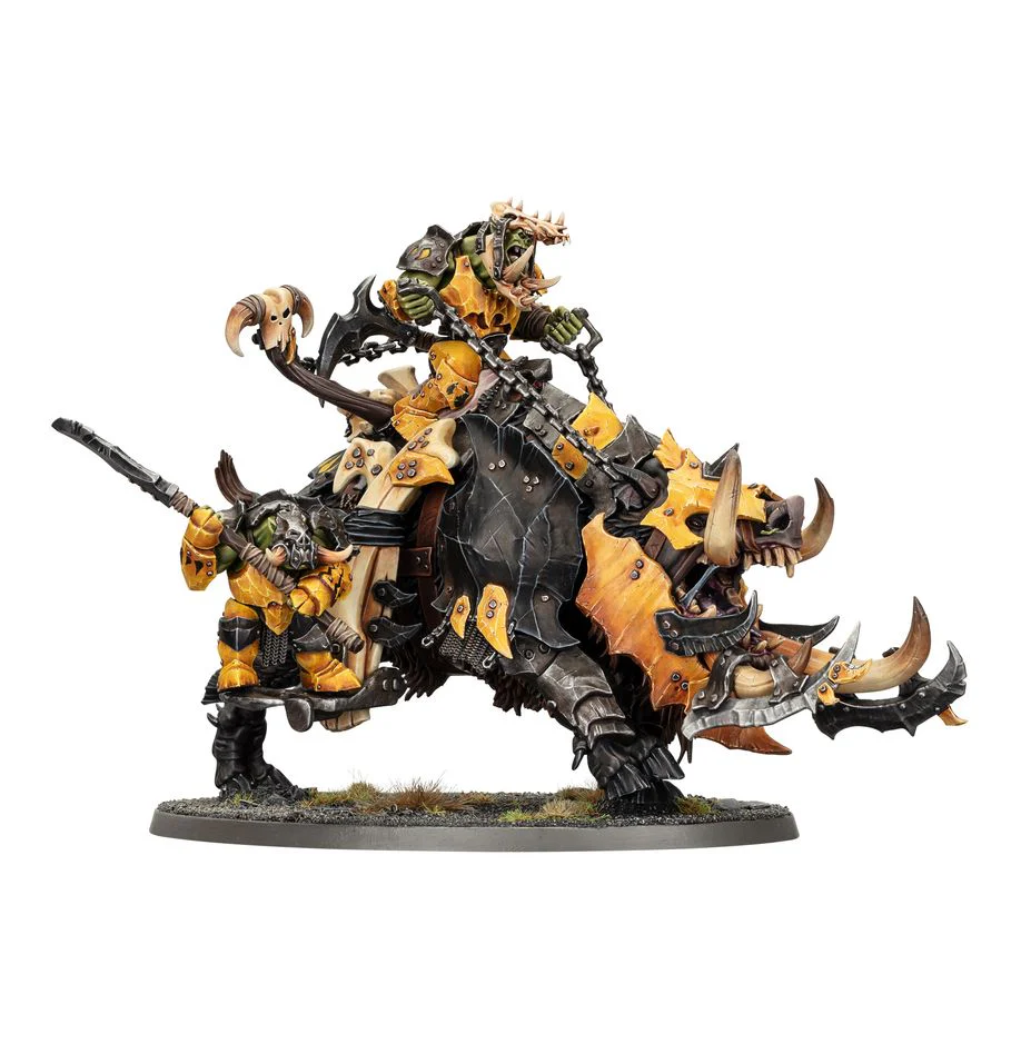 Warhammer Age of Sigmar: Orruk Warclans - Tuskboss On Maw-Grunta - Image 2