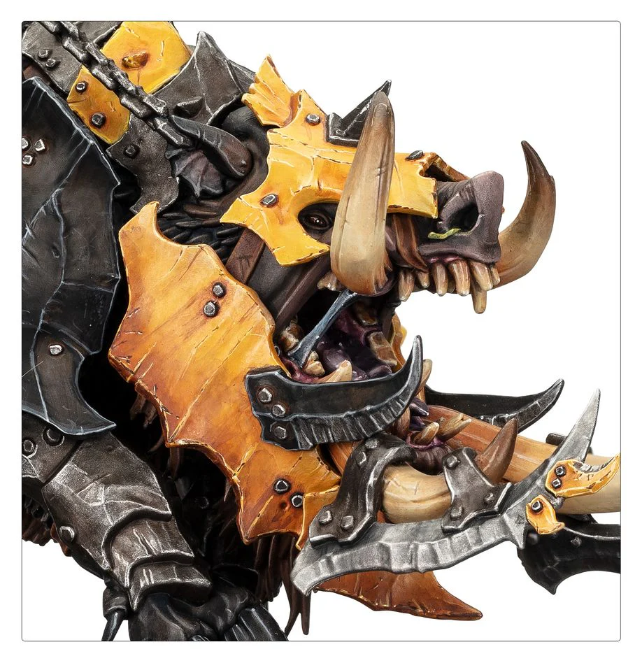 Warhammer Age of Sigmar: Orruk Warclans - Tuskboss On Maw-Grunta - Image 3