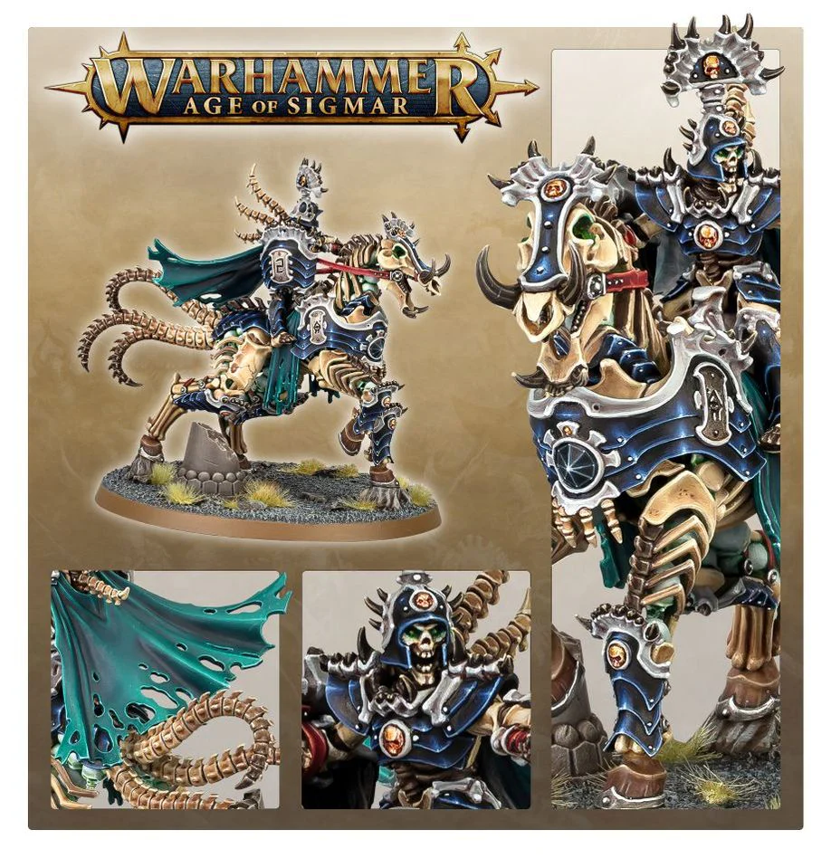 Warhammer Age of Sigmar: Ossiarch Bonereapers - Arch-Kavalos Zandtos - Image 3