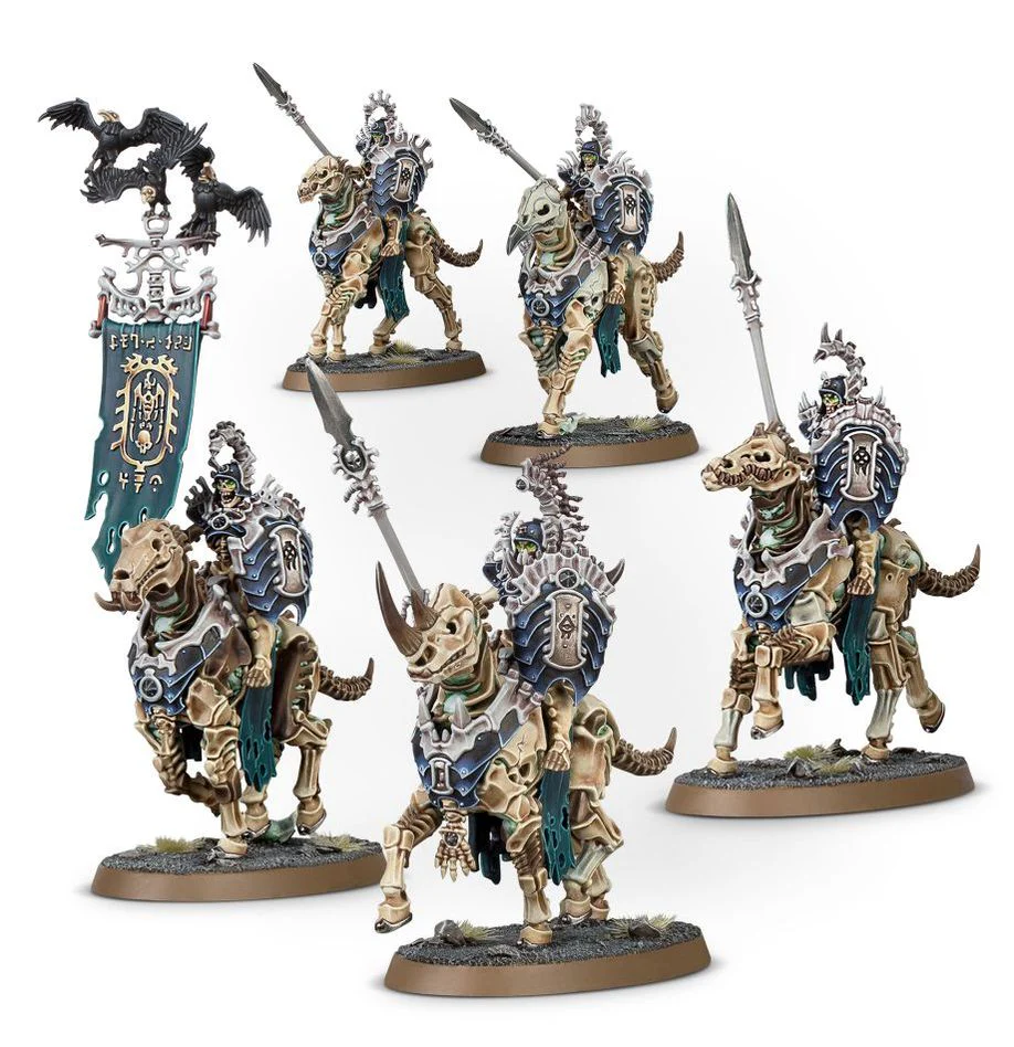Warhammer Age of Sigmar: Ossiarch Bonereapers - Kavalos Deathriders - Image 2