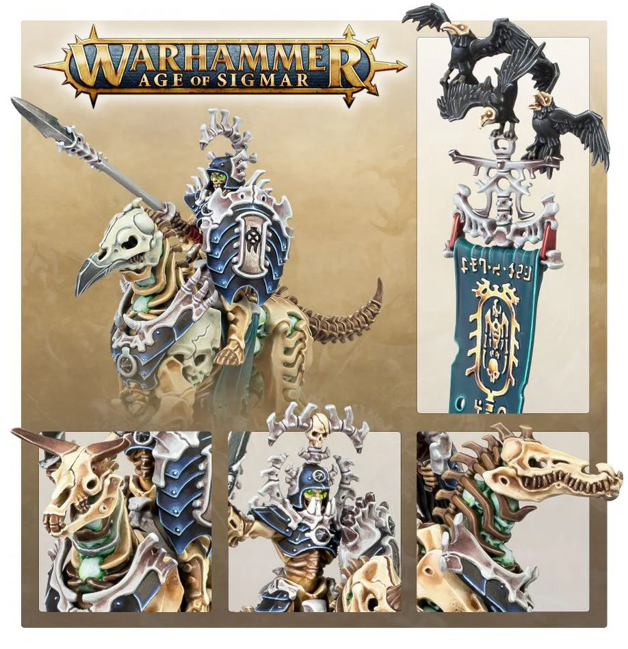 Warhammer Age of Sigmar: Ossiarch Bonereapers - Kavalos Deathriders - Image 4